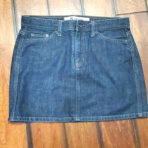 Gap jeans denim cotton skirt size 8